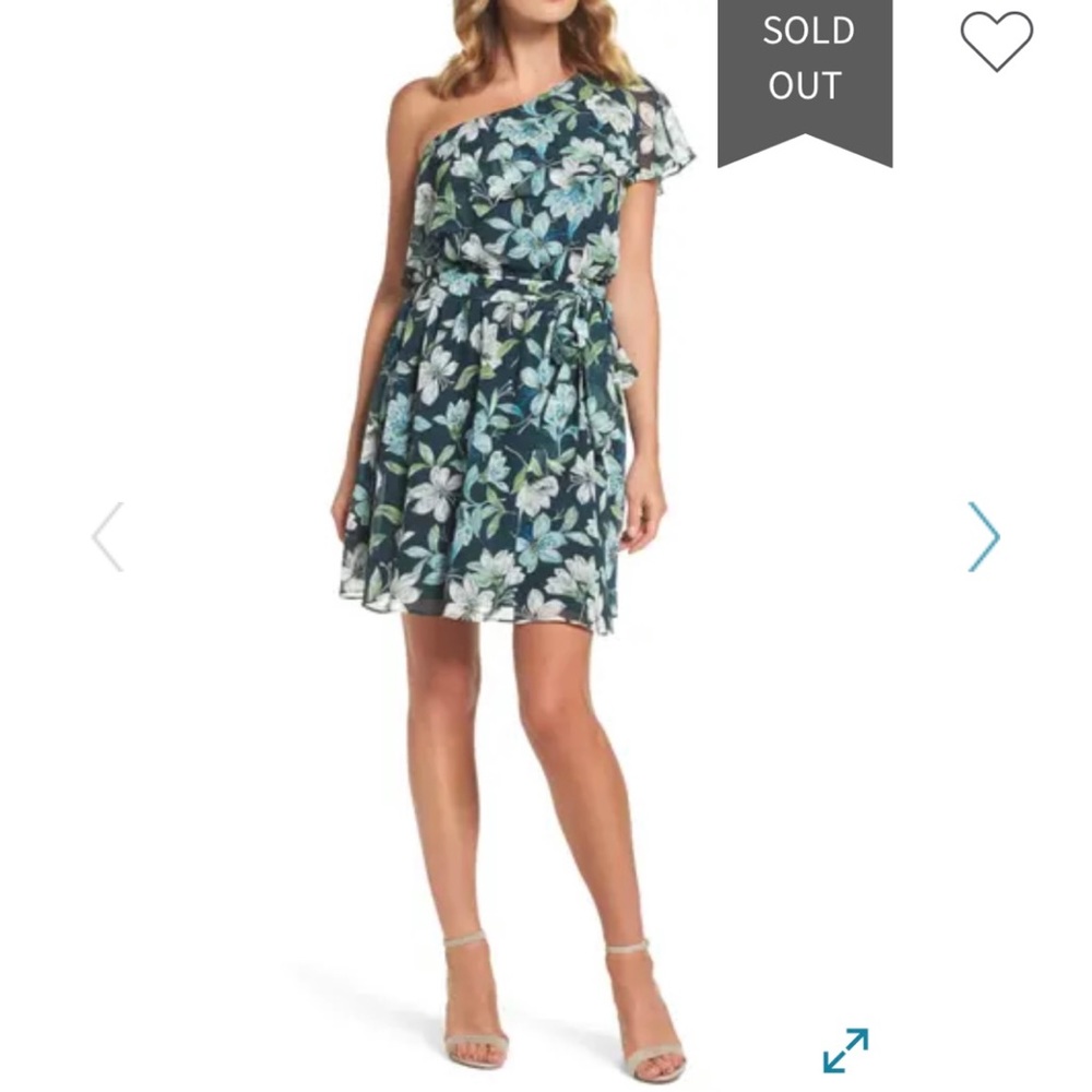 Eliza J Summer Floral Patterned Dress